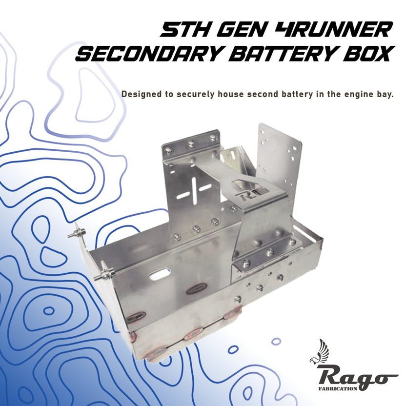 2010-2022 5th Gen Toyota 4Runner - Secondary Battery Box