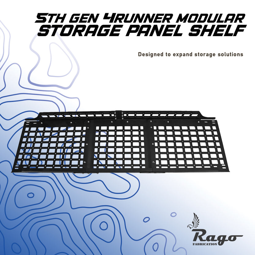 2010-2022 5th Gen Toyota 4Runner Modular Storage Panel Shelf