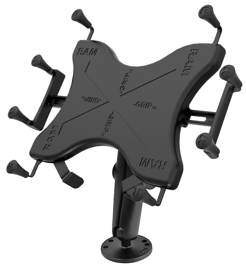 RAM® X-Grip® Drill-Down Double Ball Mount for 9