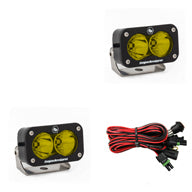 Baja Designs S2 Pro, Pair Work/Scene LED, Amber