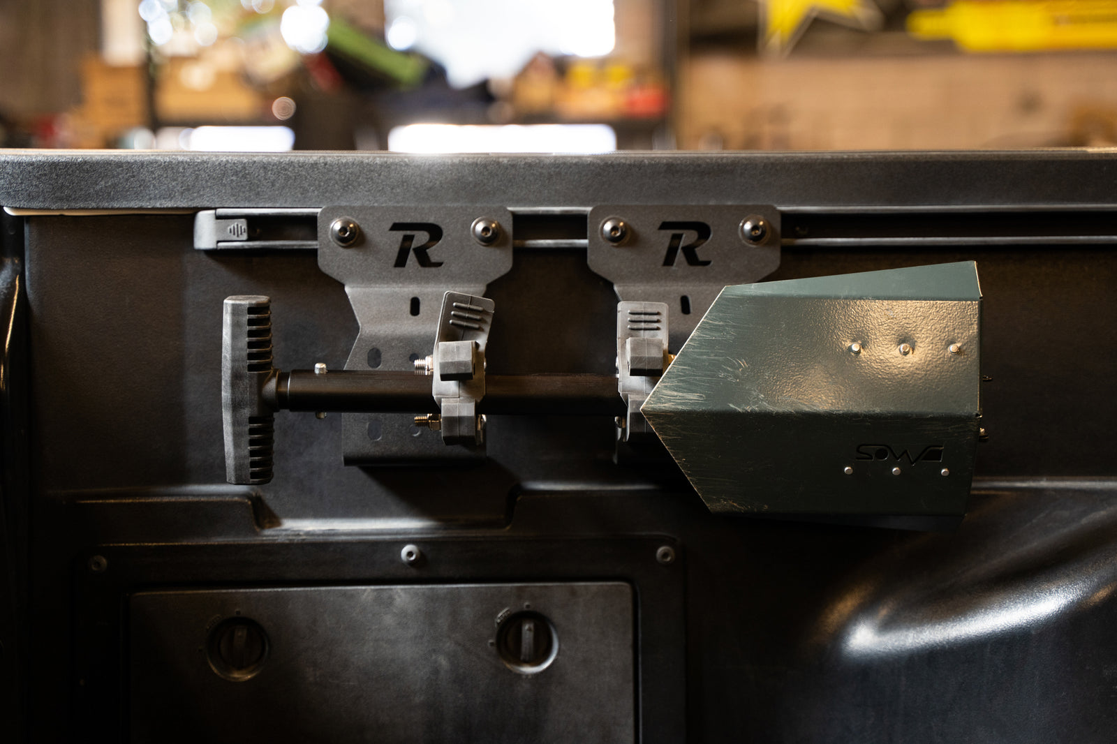 Toyota Tacoma Factory Bed Rail Accessory Mount