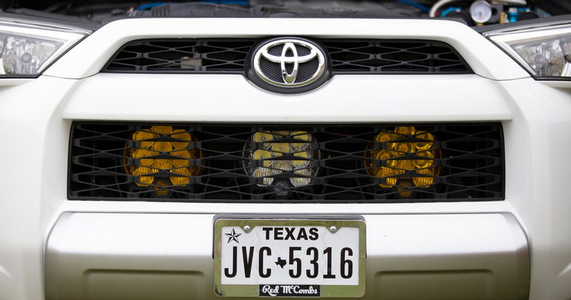 2014-2021 5th Gen Toyota 4Runner Universal LED Hidden Bumper Bracket