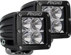 Rigid D-Series Dually Spot LED Light - Pair - RIG202213 - Rago Fabrication