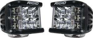 Rigid Industries Spot Light LED Dually PRO D-SS Side Shooter Pair - Rago Fabrication