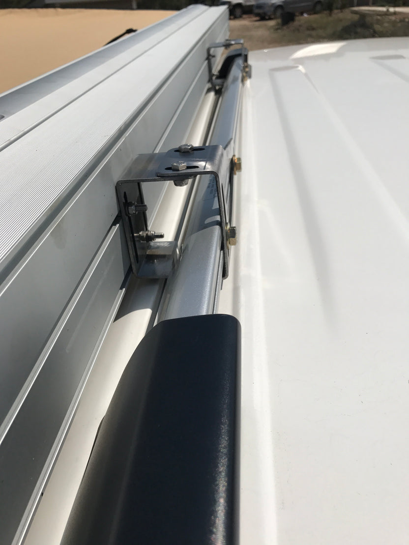 Lexus GX Canopy/ Awning Mounts for Factory Roof Rail - Rago Fabrication