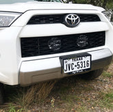 2014-2018 5th Gen Toyota 4Runner Universal LED Hidden Bumper Bracket - Stainless Steel - Rago Fabrication