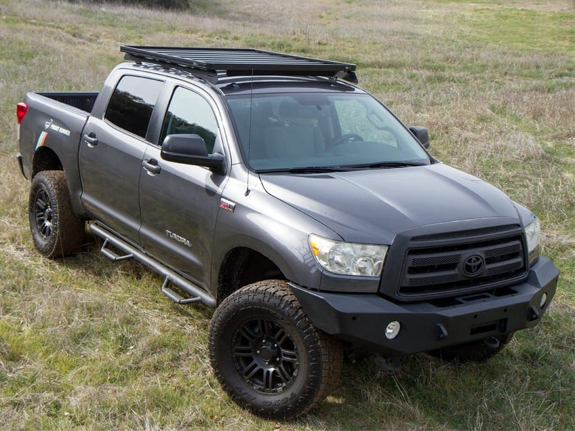 TOYOTA TUNDRA CREW MAX (2007-CURRENT) SLIMLINE II ROOF RACK KIT / LOW PROFILE - BY FRONT RUNNER