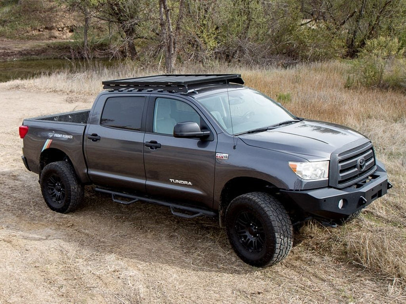 TOYOTA TUNDRA CREW MAX (2007-CURRENT) SLIMLINE II ROOF RACK KIT / LOW PROFILE - BY FRONT RUNNER